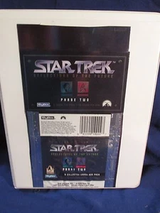 1996 Star Trek 30th Anniversary PHASE 2 Base SET mit Umschlag, Notizbuch, Seiten - Bild 1 von 10