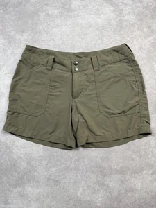 Patagonia Shorts Damen 8 oliv Ripstop Wandern Stretch Zip Fly Trail Nylon Mesh - Bild 1 von 16