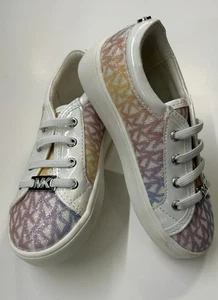 MICHAEL Kors Jóvenes Niñas Jem Milagro Logo Tenis Unicornio - Talla 9 - Imagen 1 de 10