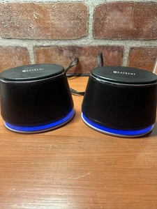 SATECHI Dual Sonic Portable Computer Speakers ST-U620B for Notebook Tested - Afbeelding 1 van 4