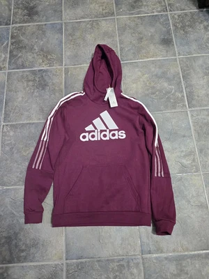 Adidas Sudadera con Capucha Mediana Tiro21 Hombre Rojo Sudadera 3 Rayas Manga Pullover Foto 1 de 3