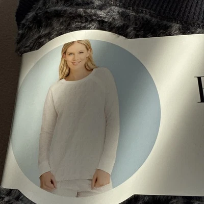 Ellen Tracy 2 Piezas Pijama Manga Larga Cuello Redondo Suave Polar Top y Pantalón Largo XXL Foto 1 de 4