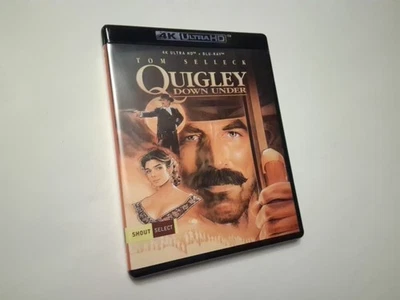Quigley Down Under (4K UHD + Blu-ray, Shout Select, 1990, Tom Selleck Western) Foto 1 de 3