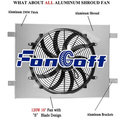 Shroud Electric Fan Fits 2009-2015 Dodge Charger Chrysler 300 3.5L, 5.7L 6.1L Foto 1 de 4