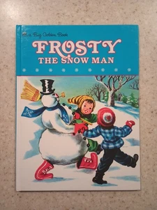 Vintage A Big Golden Book, Frosty The Snowman - Picture 1 of 5