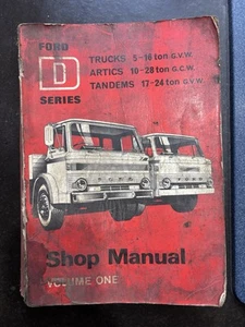 Ford D Series Lorry Shop Manual Volume 1 - Picture 1 of 5