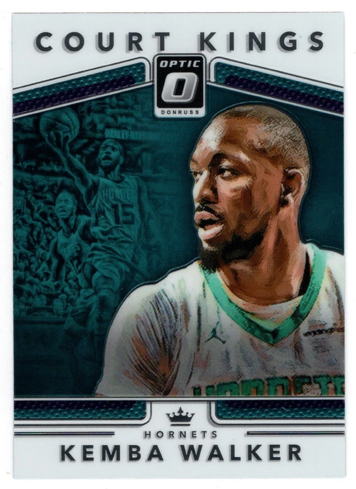 Kemba Walker - Court Kings (NBA Basketball) 2017-18 Donruss Optic # 11 Mint - Image 1 of 1