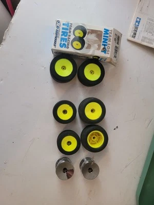 Losi Mini T 1.0 Tire Wheel Lot Foam And Front Tires Rims Proline Lot - Image 1 of 4