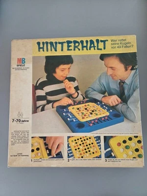 🎲 MB Spiele Hinterhalt (1972) – Vintage Brettspiel – unvollständig / Ersatzteil - Bild 1 von 4