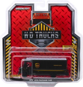 Greenlight 2019 Package Car UPS Delivery Truck 1:64 Diecast H.D. Trucks - Picture 1 of 1