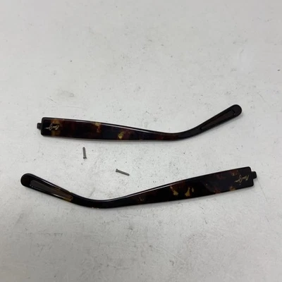 Maui Jim KOKI BEACH MJ433-15T BRAZO TEMPLO MARRÓN TORTUGA PIEZAS CON TORNILLOS 263J Foto 1 de 4