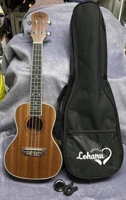 Lohanu Ukulele Model LU-S with Case and Electronic Tuner - Image 1 of 4