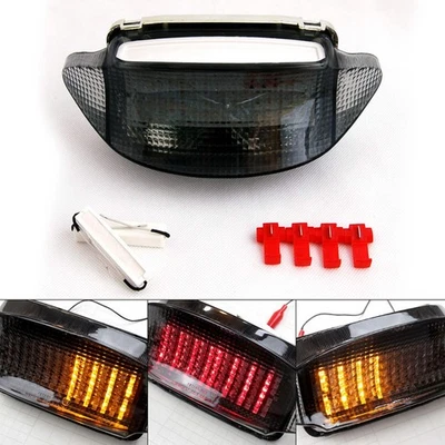 Luz trasera LED de humo + señales de giro para Honda CBR 600 F3 1997-1998 Foto 1 de 3