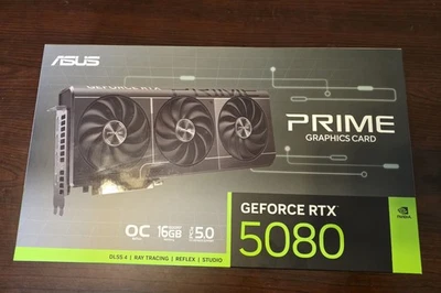 NVIDIA RTX 5080 ASUS SFF-Ready Prime OC Edition 16 GB GDDR7 SE ENVÍA AHORA RÁPIDO 🚀✅ Foto 1 de 2