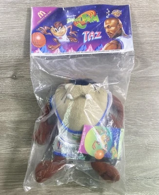 Tasmanian Devil Vintage 1996 Taz Space Jam Peluche McDonalds 7" Nuevo Envío Gratuito Foto 1 de 4