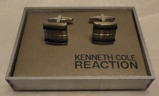 Silver/Black square Cufflinks Kenneth Cole Reaction