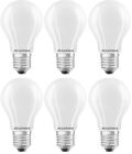 6 x Sylvania Frosted LED Light Bulb Dimmable E27 ES Screw 12W = 100W