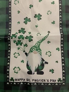 ST. PATRICK’S DAY GNOME TABLE RUNNER - Picture 1 of 2
