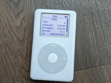 Apple iPod classic 4. Generation von HP Weiß 40GB Version mit 30GB HDD
