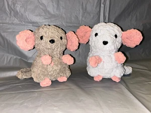 Maus - gehäkeltes Stofftier Plüschtier/Amigarumi - Bild 1 von 17