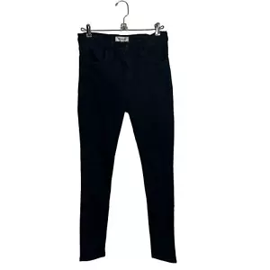 Madewell Mid-rise Jeans Women’s sz. 27 Black Bennet Wash Roadtripper Skinny - Picture 1 of 12