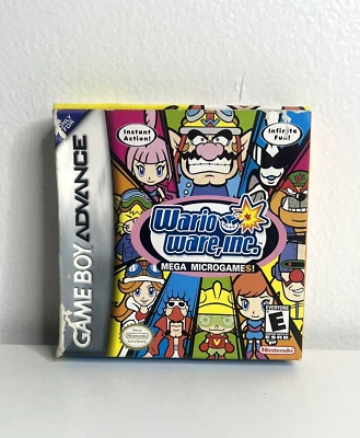 Juego y caja Wario Ware Inc. Mega Microgames (Nintendo Game Boy Advance, 2003) Foto 1 de 4