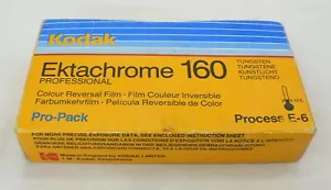 Kodak Ektachrome Professional 160 caducado color 120 rollo de película deslizante - paquete de 5 - Imagen 1 de 3
