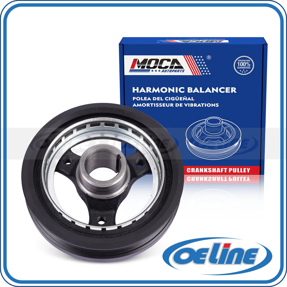 594-148 Harmonic Balancer for Buick Century Chevrolet Malibu Pontiac Grand Am — 第 1/4 张图片