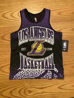 洛杉矶湖人队 NBA UNK 青少年坦克大号 14-16 — 第 1/4 张图片