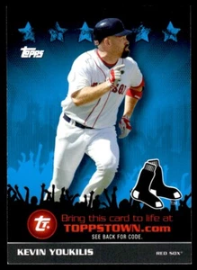 2009 Topps Ticket to ToppsTown #TTT42 Kevin Youkilis - Boston Red Sox - Picture 1 of 2