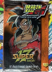 (1) Dragon Ball GT Super 17 Saga TCG Sealed Booster Pack Art Set DBZ - Picture 1 of 5