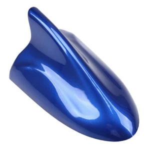 Antena de techo de aleta de tiburón automática azul para automóvil radio CAP FM/AM cubierta aérea universal ` - Imagen 1 de 6