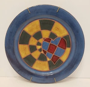 Orcas Iisland Decorative Pottery Plate / Blue - Picture 1 of 3