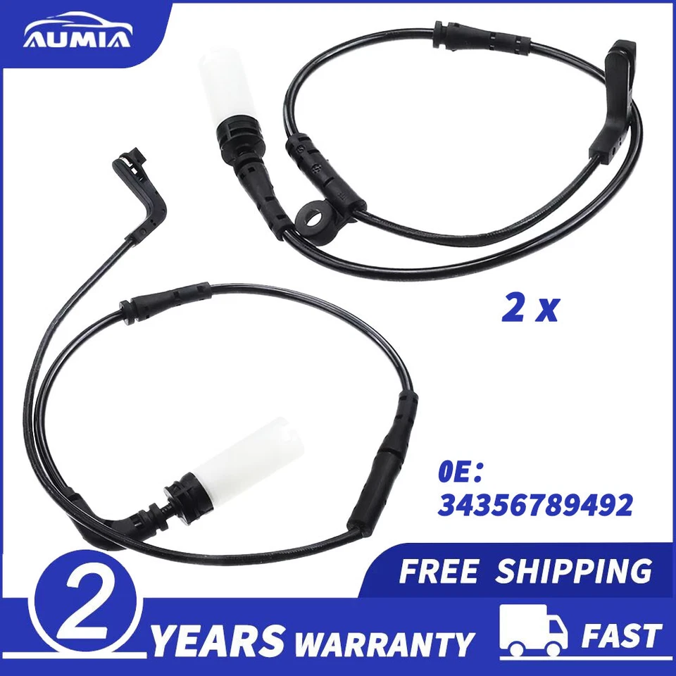 Brake Pad Wear Sensor Front Rear 34356789492/93 For BMW 528i 535i 550i 650i M5 Foto 1 de 4