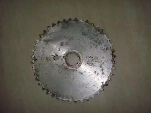 TIOGA chainring aluminium compact disk (from a mongoose motomag oldschool ) - Picture 1 of 7