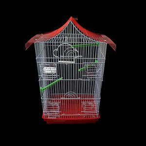 BIRD PARROT PET CAGE WITH STAND INDOOR CAGE CANARY FINCH EXOTICS 57x40x20.5 cm - Picture 1 of 1