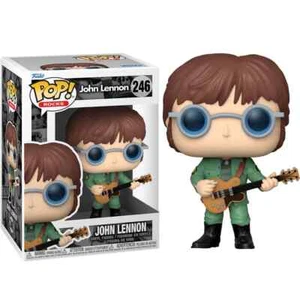 Funko Pop Rocks 246 John Lennon Military Jacket NUOVO - Foto 1 di 1