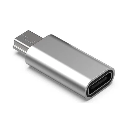 USB C Type-C Female to Mini USB Male Charge Data Sync Adapter Converter OTG - Image 1 of 4