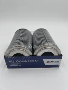 Genuine Allison 29558329 High Capacity Twin Filter Kit & Gasket 5-13/16 X 3-1/4 - Picture 1 of 3