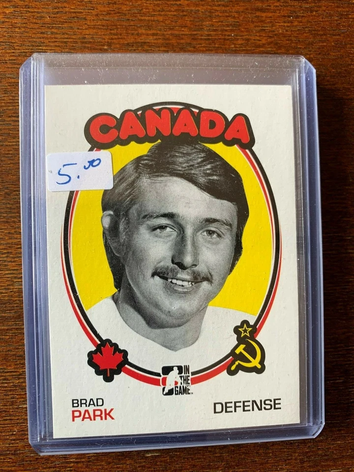 ITG 2009-10 El Año en Hockey 1972 ESPALDA EN BLANCO Paralelo SP Brad Park Foto 1 de 1