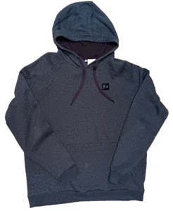 Under Armour Hoodie Mens Extra Large Gray Fleece Pullover Sweatshirt Logo - Bild 1 von 6