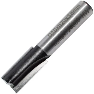 ABRABORO HW Nutfräser mit Grundschneide zweischneidig 3-12 mm Oberfräser Holzfräser