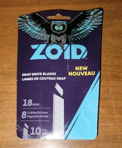 ZOID 18mm 5 PK. CUCHILLO UTILITARIO RECARGA A PRESIÓN CUCHILLAS - Imagen 1 de 2