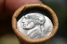 1976 D Jefferson Nickel Original Bank Wrap Roll Rare Year Unc Obw Bu 5 Cents