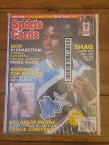 STILL SEALED Sports Cards Magazine Shaquille O'Neal July 1994 BAGGED BOARDED - Picture 1 of 2