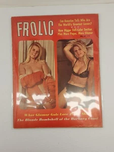 Frolic 1967 January Volume 15 Issue 2 Rare Vintage Pin Up Magazine - Picture 1 of 14