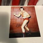 RARE Jerry Oates Signed 8x10 NWA AWA WWF