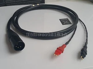 Upgrade reines Kupferkabel für Sennheiser HD580 HD600 HD650 symmetrisch XLR 4-polig - Bild 1 von 3