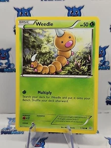 Weedle 1/160 Pokemon Primal Clash LP  - Picture 1 of 2