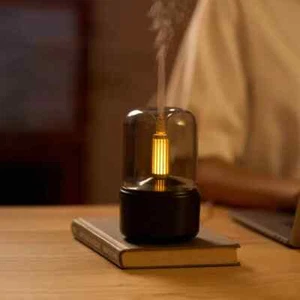 HumidiFire™ Candle - Romantic and vintage styled diffuser humidifier - Picture 1 of 6